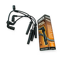 Провода високовольтні Деу Ланос; Авео  16V TESLA силікон