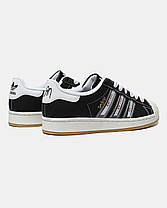 Чоловічі Кросівки Adidas Superstar x Korn Black White — вуличний стиль та комфорт, фото 5