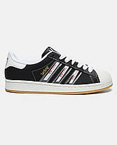 Чоловічі Кросівки Adidas Superstar x Korn Black White — вуличний стиль та комфорт, фото 2