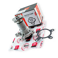 Помпа Москвич 412 пластикова крильчатка (насос водяний)