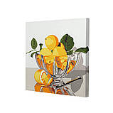 Картина за номерами Riviera Blanca, комплект з 3-х картин Frutti 25х25 см (RB-1144), фото 2