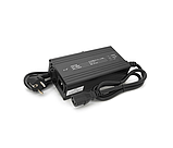 Зарядний пристрій для акумуляторів LiFePo4 24V(29,2V),8S,10A, штекерTriangle plug (T-tipe/C13/IEC) 135x90x50, фото 2
