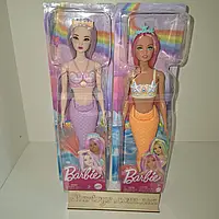 Лялька Барбі Русалка рожеве волосся/фіолетове Barbie Mermaid Dolls with Fantasy Hair HRR06