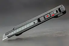 Будівельний ніж Woodpecker 9мм автофіксатор та стопор FD-713, фото 3