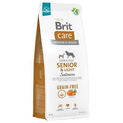 Brit Care Dog Grain-free Senior & Light беззерновий корм з лососем