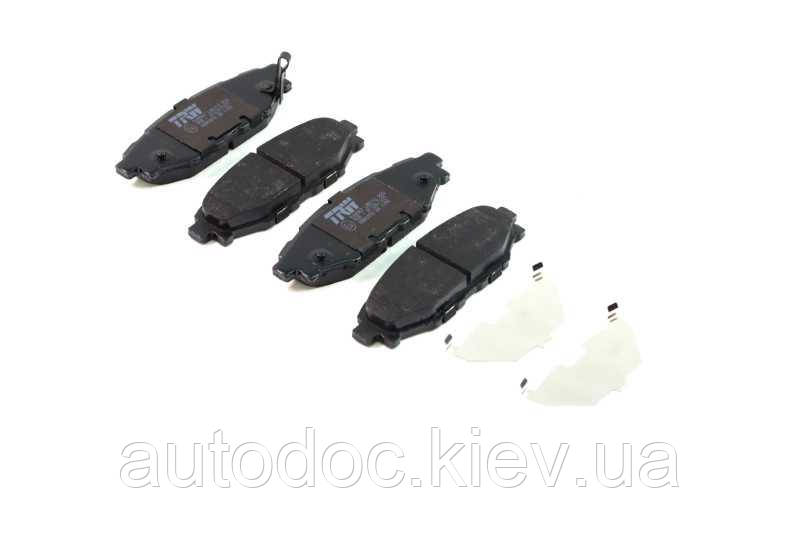 Колодка гальм. диск. SUBARU LEGACY IV задн. (вир-во TRW), арт.GDB3373