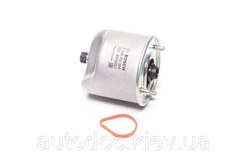 Фільтр паливний FORD 1.4-1.6 TDCI 08-, VOLVO 1.6 D2 10- (вир-во BOSCH), арт.F026402864, фото 1