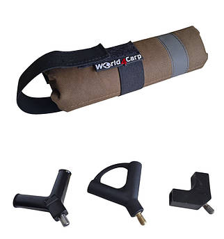 Поплавець для підсака World4Carp Net Float, поліуретановий, універсальний, світловідбивний, підвищена плавучість, колір койот, Vel