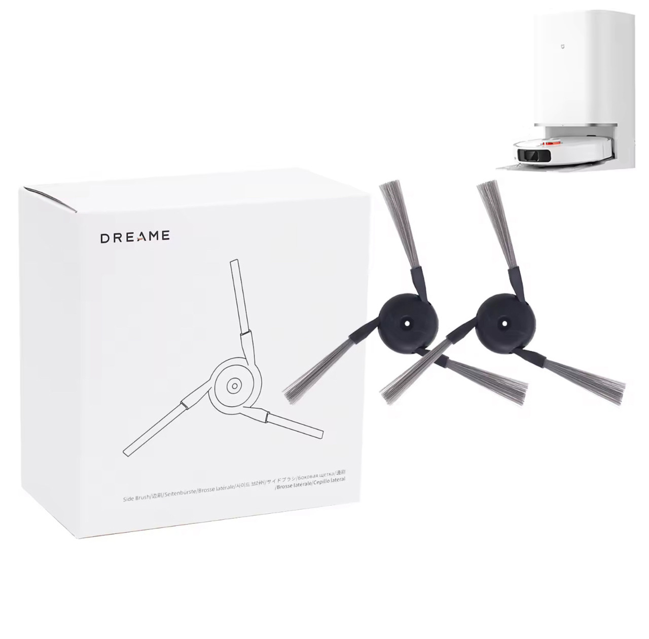 Оригінальні бокові щітки (2 шт.) для робота-пилососа Dreame X40 Ultra / Xiaomi Mijia Omni M40