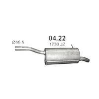 Глушник Сітроен Berlingo II, Пежо Partner II 1.6D