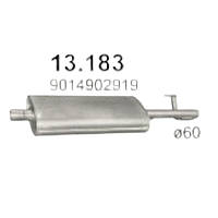 Глушник Мерседес Бенз Спрінтер 2.2-2.7D