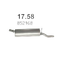 Глушитель Опель Ascona 1.6D