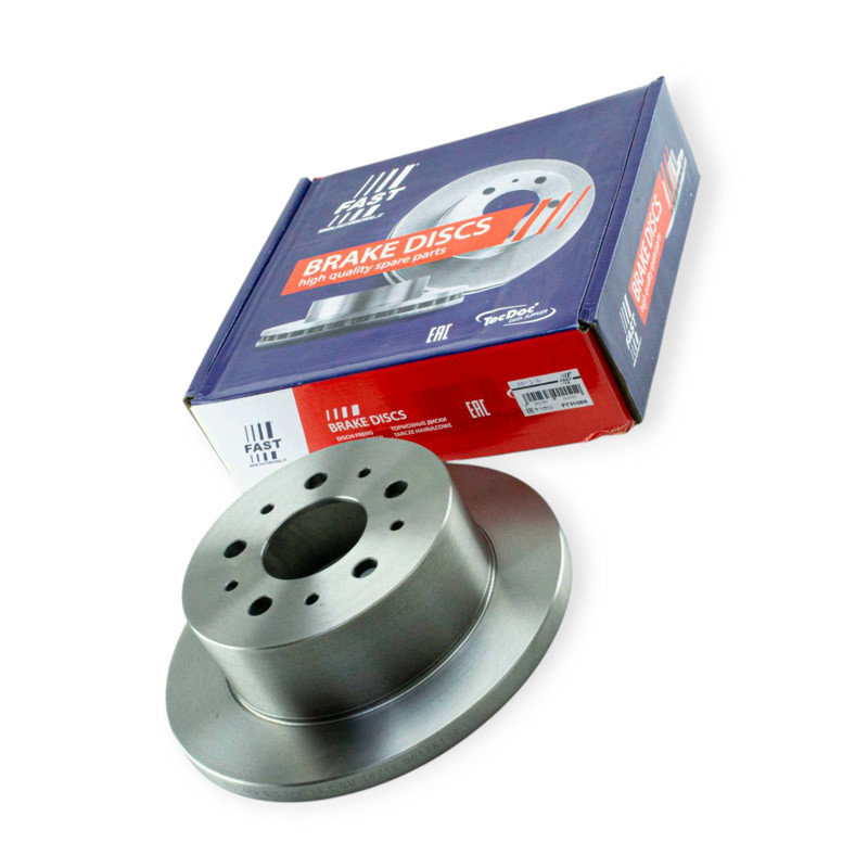 Диск гальмівний задній Фіат Дукато 02- 1.0-1.4t (280mm16mm) (FAST)