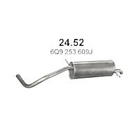 Глушитель Шкода  Fabia, Сеат Cordoba 1.2