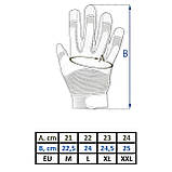 Тактичні військові чоловічі рукавиці розміру L у пісочному кольорі — міцні армійські рукавиці для стрільби, полювання, спорту та, фото 2