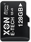 Карта пам'яті XON microSDXC 128GB Class 30 (A1) UHS-I/U3 + SD adapter (MCXC3128BA 0397) Чорна, фото 3