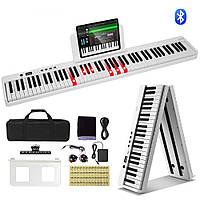 Цифрові піаніно VEVOR цифрове піаніно електропіаніно клавіатура з 88 клавішами Bluetooth 486009