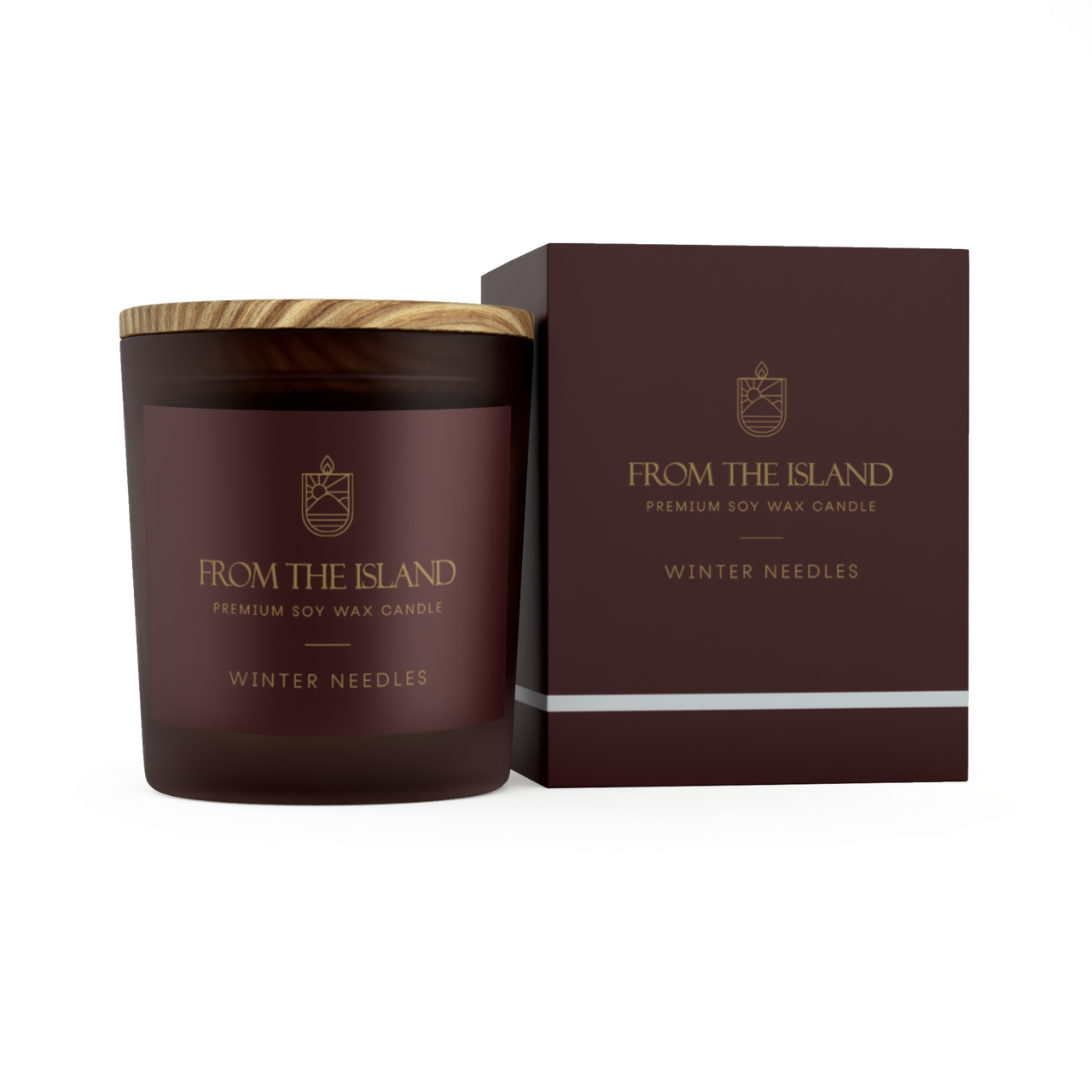 Ароматична свічка, From the Island, Зимові Голочки, 250 мл, фото 1