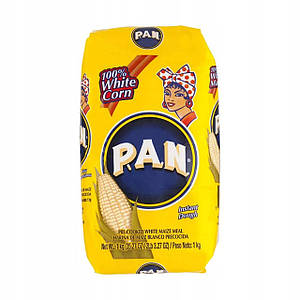Борошно кукурудзяне біле PAN, 1 кг