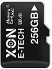 Карта пам'яті XON microSDXC 256GB Class 30 (V30) UHS-II/U3 + SD adapter (MCSX3256BA), фото 3