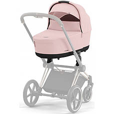 Cybex Priam 4.0 коляска 3 в 1 Peach Pink шасі Rosegold, фото 4