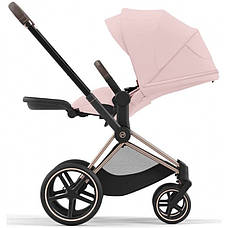 Cybex Priam 4.0 коляска 3 в 1 Peach Pink шасі Rosegold, фото 6