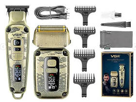 Комплект VGR 2 в 1 V-641 тример та шейвер