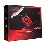 Електробритва VGR V-377 RED шейвер, подвійне лезо, регулювання потужності 7000-9000 RPM, LED display, фото 6