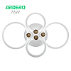 Люстра FELICITY GOLD 76Вт AL6134-1 ARD біла із золотом Ardero 2700К-6500К 8450Lm LED з пультом ДУ 615х415х130мм, фото 8