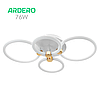 Люстра FELICITY GOLD 76Вт AL6134-1 ARD біла із золотом Ardero 2700К-6500К 8450Lm LED з пультом ДУ 615х415х130мм, фото 5