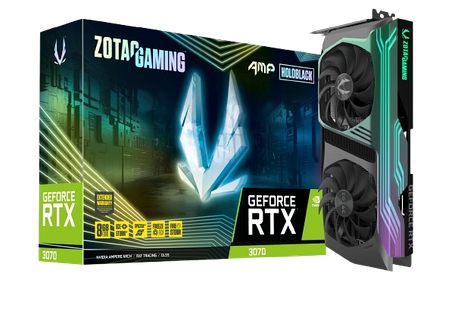 Відеокарта GeForce RTX 3070 8GB Zotac AMP Holo (ZT-A30700F-10P) Б/В, фото 1
