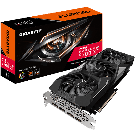 Відеокарта AMD Radeon RX 5700 XT 8GB Gigabyte Gaming OC (GV-R57XTGAMING OC-8GD) Б/В, фото 1