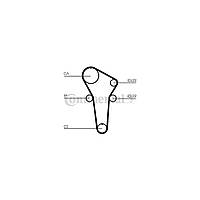 Ремінь ГРМ CONTITECH CT899
