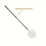 Лопата кругла поворотна для піци 23х121 см, фото 6