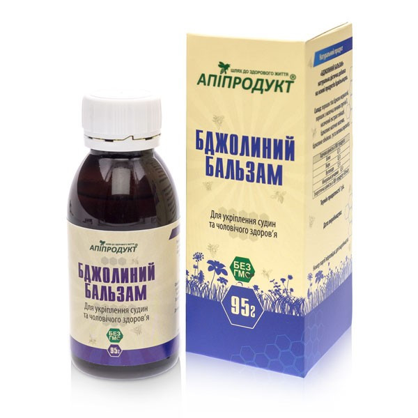 Бджолиний бальзам Апіпродукт, 95 мл