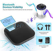 Портативний CD-програвач Tragbarer CD522B з Bluetooth та динаміками, фото 5