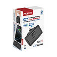УМБ Promate PowerUp-10Duo 10000 mAh, USB-C порт, USB-C/Lightning штекери Вlack (powerup-10duo.black), фото 10