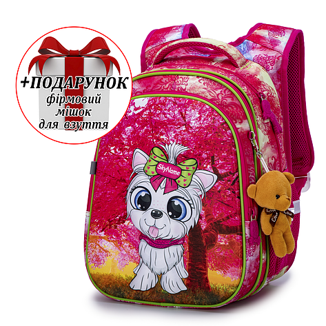 Рюкзак шкільний для дівчаток Winner /SkyName R1-025 + ПОДАРУНОК, фото 1