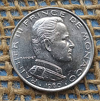 1 франк 1960 року. Монако