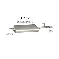 Резонатор Мерседес Бенз Спрінтер - 2.9D, Volken LT 2.5D-2.8D