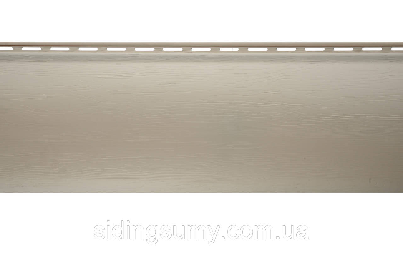 Сайдинг вініловий Альта-Профіль BlockHouse однопереломний 3100х200 мм бежевий, фото 1