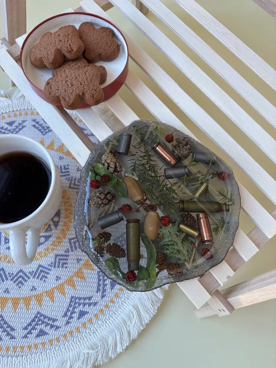 Підставка під кружку з епоксидної смоли