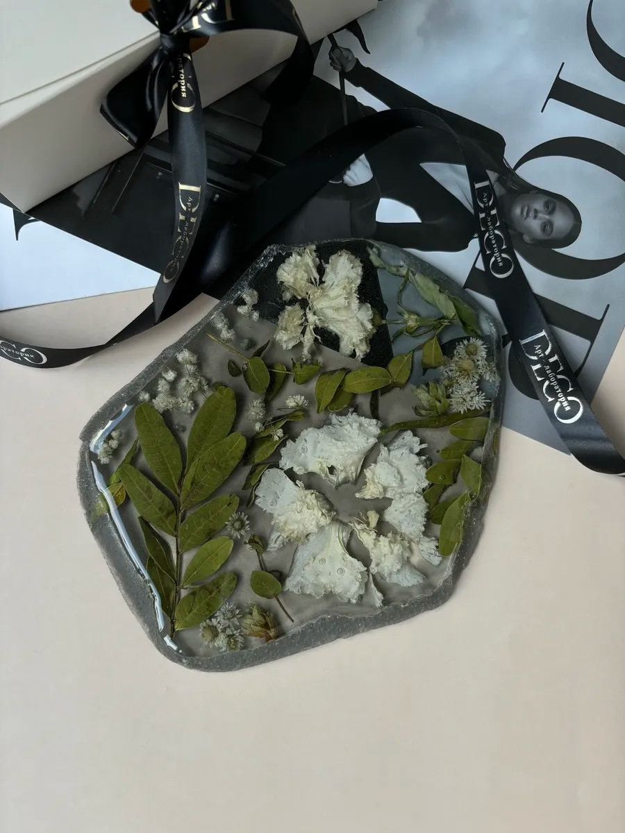 Підставка з епоксидної смоли, підстаканник