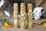Статуетка-оберіг з дерева слов'янських богів 15 см поштучно і набором (пантеон), фото 7