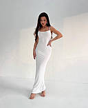 Базова силуетна сукня чорного кольору Тканина: мікродайвінг (Туреччина) Розмір 42-44, 46-48, фото 3