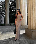 Базова силуетна сукня чорного кольору Тканина: мікродайвінг (Туреччина) Розмір 42-44, 46-48, фото 5