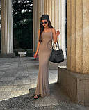 Базова силуетна сукня чорного кольору Тканина: мікродайвінг (Туреччина) Розмір 42-44, 46-48, фото 6