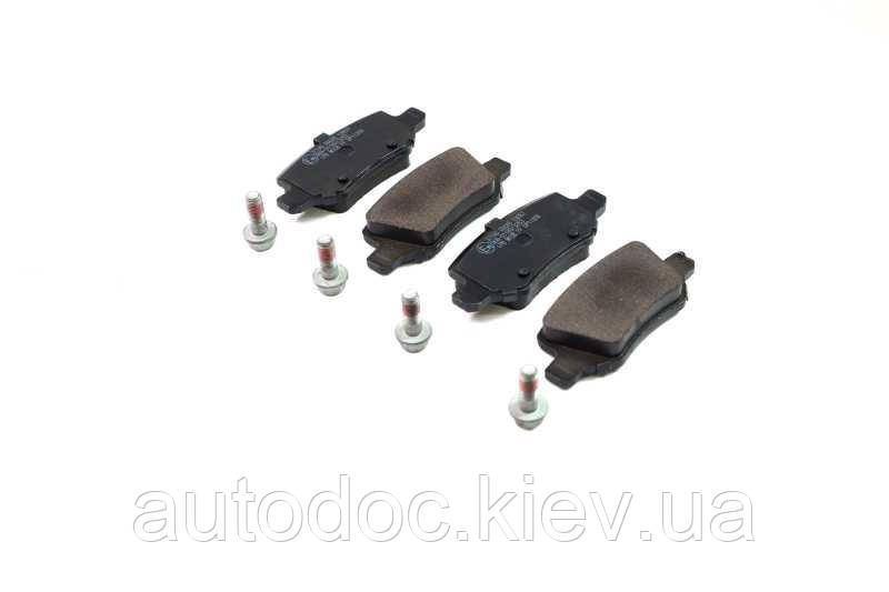 Колодка гальм. диск. MB B-CLASS задн. (вир-во ABS), арт.37146
