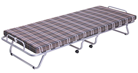 Розкладачка-ліжко Classic на ламелях з матрацом 190х80х7 см в тканині Кілт-4