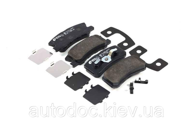 Колодка гальм. диск. MITSUBISHI GRANDIS, PAJERO II (V2_W, V4_W) задн. (вир-во REMSA), арт.0803.02